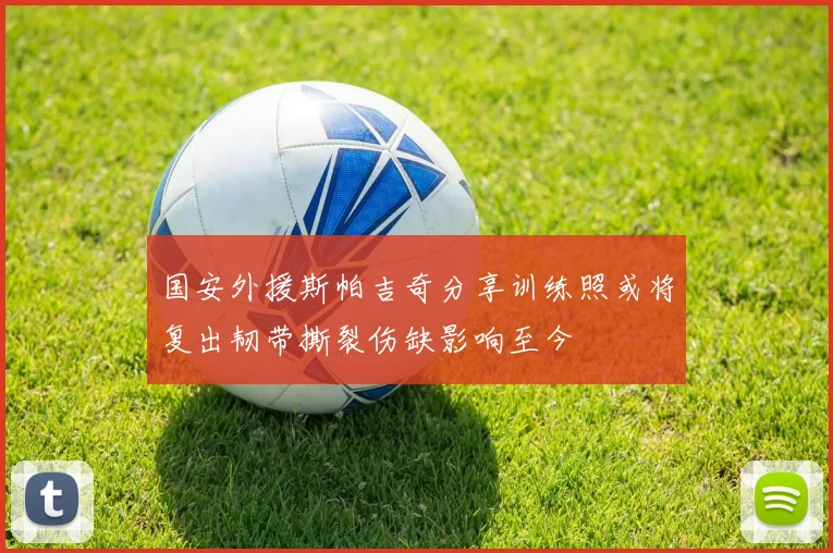 国安外援斯帕吉奇分享训练照或将复出韧带撕裂伤缺影响至今